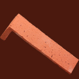 gevelbekleding planken - oranje zandkoekjes